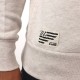 STERED Breton Bev Atav Men's Hoodie Ecru