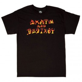 THRASHER Skate and Destroy Black T-Shirt
