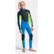 Combinaison C-Skins Junior Garçon Element 3/2mm BZ Cyan Yellow Navy