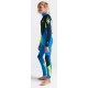Combinaison C-Skins Junior Garçon Element 3/2mm BZ Cyan Yellow Navy