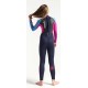 Combinaison C-Skins Junior Fille Element 3/2mm BZ Slate Magenta Powder Blue 