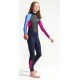 Combinaison C-Skins Junior Fille Element 3/2mm BZ Slate Magenta Powder Blue 