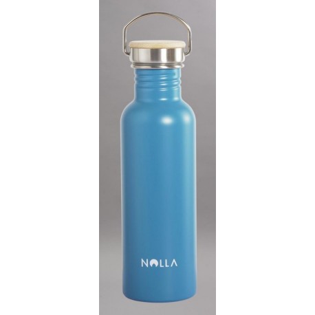 750ml Nolla Stainless Steel Bottle Pastel Blue