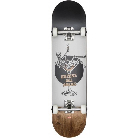 Complet Skateboard Globe G1 Excess 8.0" White Brown