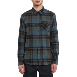 Chemise VOLCOM Caden Plaid Military