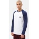 Tee Shirt Long Sleeves DICKIES Youngsville Baseball Deep Blue