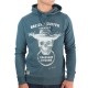 Hooded Sweatshirt Stered Breizh Surfer Petrol