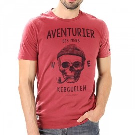 Tee Shirt Homme Stered Aventurier Des Mers Brique