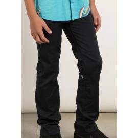 Junior VOLCOM Frickin Modern Stret Chino Pants Dark Navy