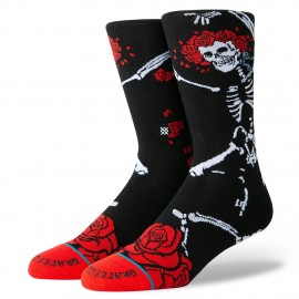 STANCE Dead Head Socks Black