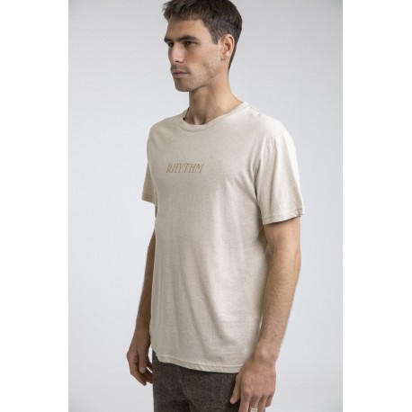 Tee Shirt Homme RHYTHM Essential Logo Bone