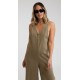 RHYTHM Cape Town Olive Women's Jumpsuit