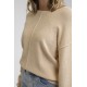 Pull Femme RHYTHM Silverlake Knit Sand