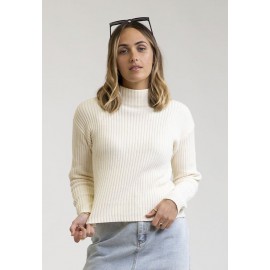 Pull Femme RHYTHM Ontario Knit White