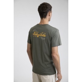 RHYTHM Legacy Olive Men's Tee Shirt