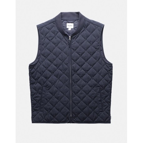 Men's Sleeveless Jacket RHYTHM Seafarer Navy