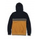 Junior VOLCOM Single Stone Division Zip Inca Gold Sweatshirt
