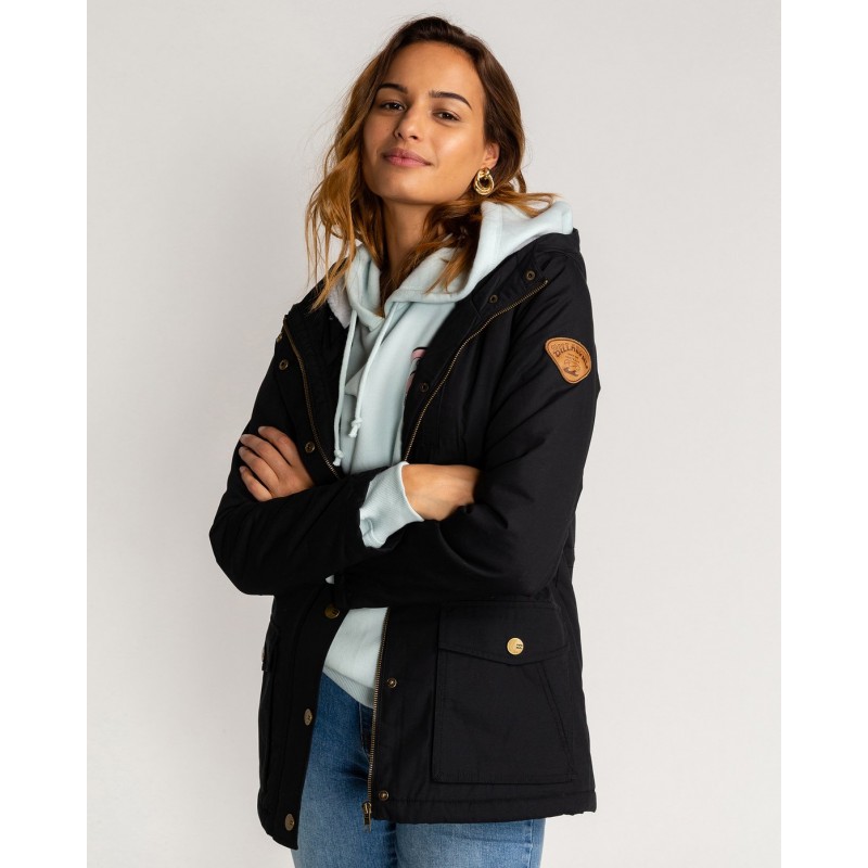 Manteau Femme BILLABONG Facil Iti Black Breizh Rider Manteau Femme BILLABONG Facil Iti Black Breizh Rider