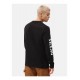 Tee Shirt Long Sleeves Man DICKIES Baldwin Black