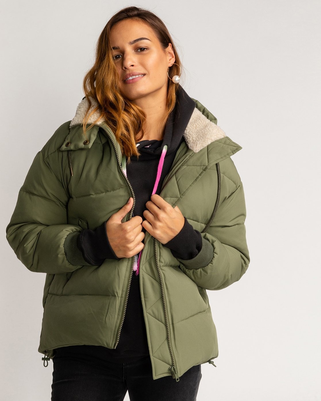 manteau billabong femme