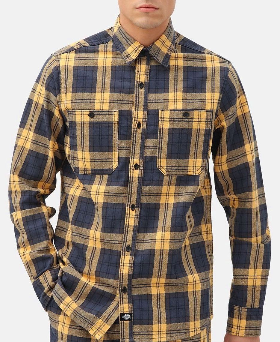Flannel Chemise Dickies Homme Chemise Homme DICKIES New Iberia