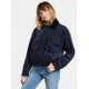 VOLCOM Women's Ribbed Jacket Army Sea Navy