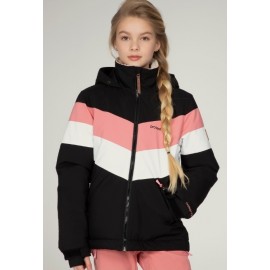 Junior Girl Snowboard Jacket PROTEST Fudge True Black