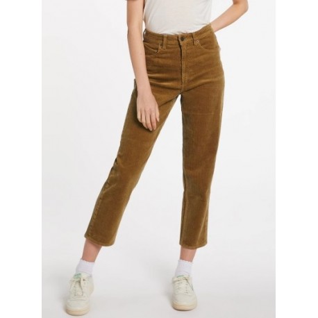 VOLCOM Stoned Straight Vintage Gold Women's Pants