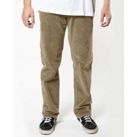 Pantalon Velours VISSLA Border Corduroy Pkt Light Khaki