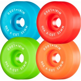 Roue Mini Logo A Cut "2" 53mm 90A Multicolor