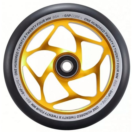 Blunt Scooter Wheel Gap Core 120mm Gold Black