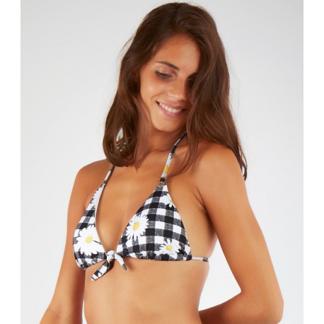 BANANA MOON Lono Sundaisy Bikini Top Black