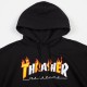  Thrasher Flame Mag Black Hood Sweat