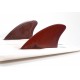 Ailerons FCSII Retro Keel PG Red