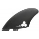 Ailerons FCSII CI Keel PG Large Twin Fins