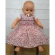 Hand-Embroidered Hand-Embroidered Baby Dress ROZENN Floral