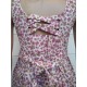 Hand-Embroidered Hand-Embroidered Children's Smocked Dress ROZENN Floral