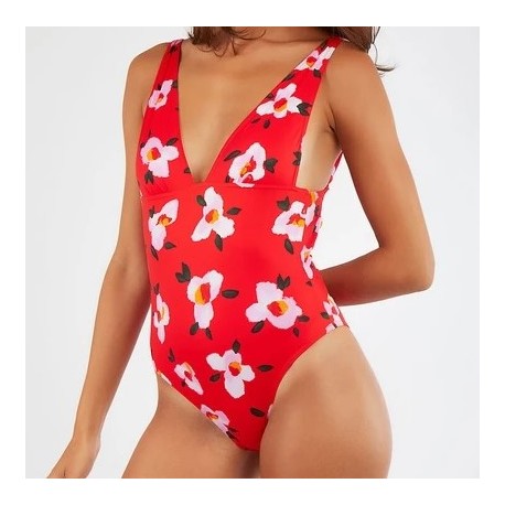 BANANA MOON Odalis Sunnyside 1 Piece Swimsuit Red