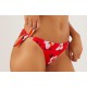 Bas de Maillot de Bain BANANA MOON Mikta Sunnyside Rouge