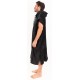 All-in Classic Flash Poncho Black Turquoise