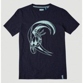 O'NEILL Circle Surfer Ink Blue Junior Tee