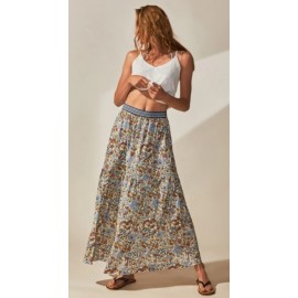 Long Skirt O'NEILL Vacationer White With Green