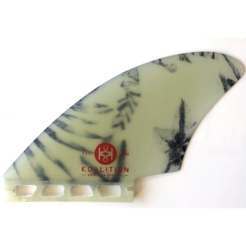 Koalition Keel Fins Tropical Leaves Futures Breizh Rider