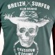 STERED Breizh Surfer Green Tee Shirt