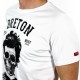 Tee Shirt Homme Stered Breton Bev Atav Blanc