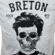 Tee Shirt Homme Stered Breton Bev Atav Gris Chiné