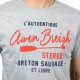 Men's T-Shirt Stered Awen Breizh SUP Heather Grey