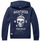 Hooded Sweatshirt Stered Aventuriers des Mers Navy