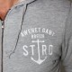 Men's Sherpa Lined Sweatshirt STERED Anchor Heather