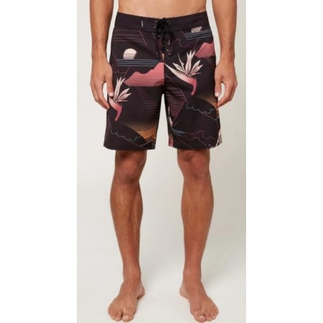 O'NEILL Hyperfreak Waka Black With Men's Boarshort